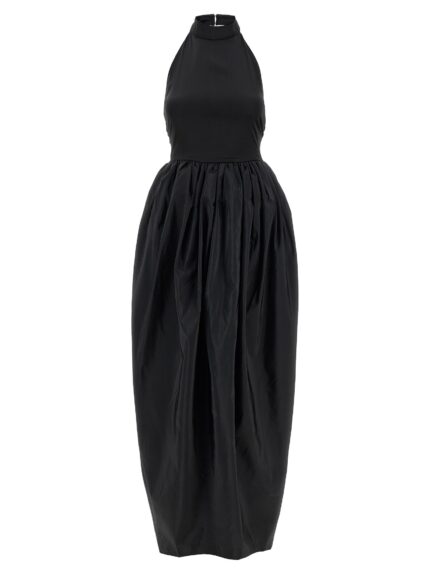 ROTATE BIRGER CHRISTENSEN 'Satin Taffeta Maxi' Dress