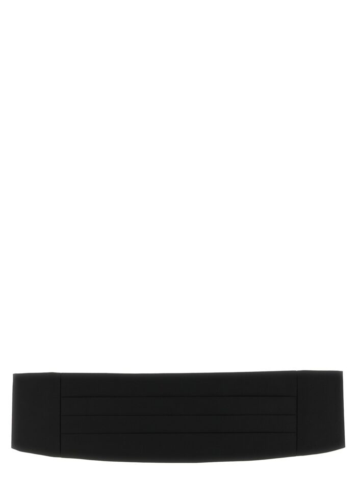 pal zileri satin tuxedo headband PAL ZILERI Satin Tuxedo Headband