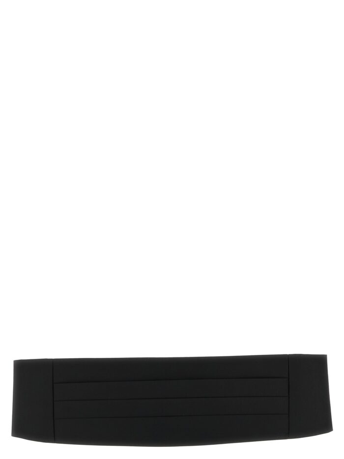 pal zileri satin tuxedo headband PAL ZILERI Satin Tuxedo Headband