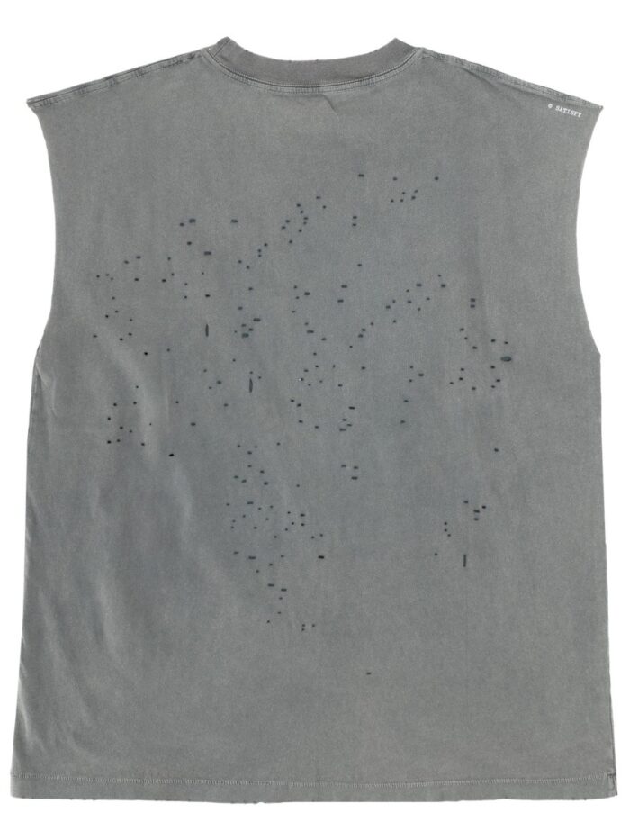 SATISFY CANOTTA SMANICATA CON LOGO