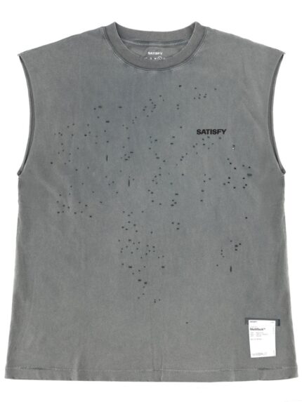 SATISFY CANOTTA SMANICATA CON LOGO