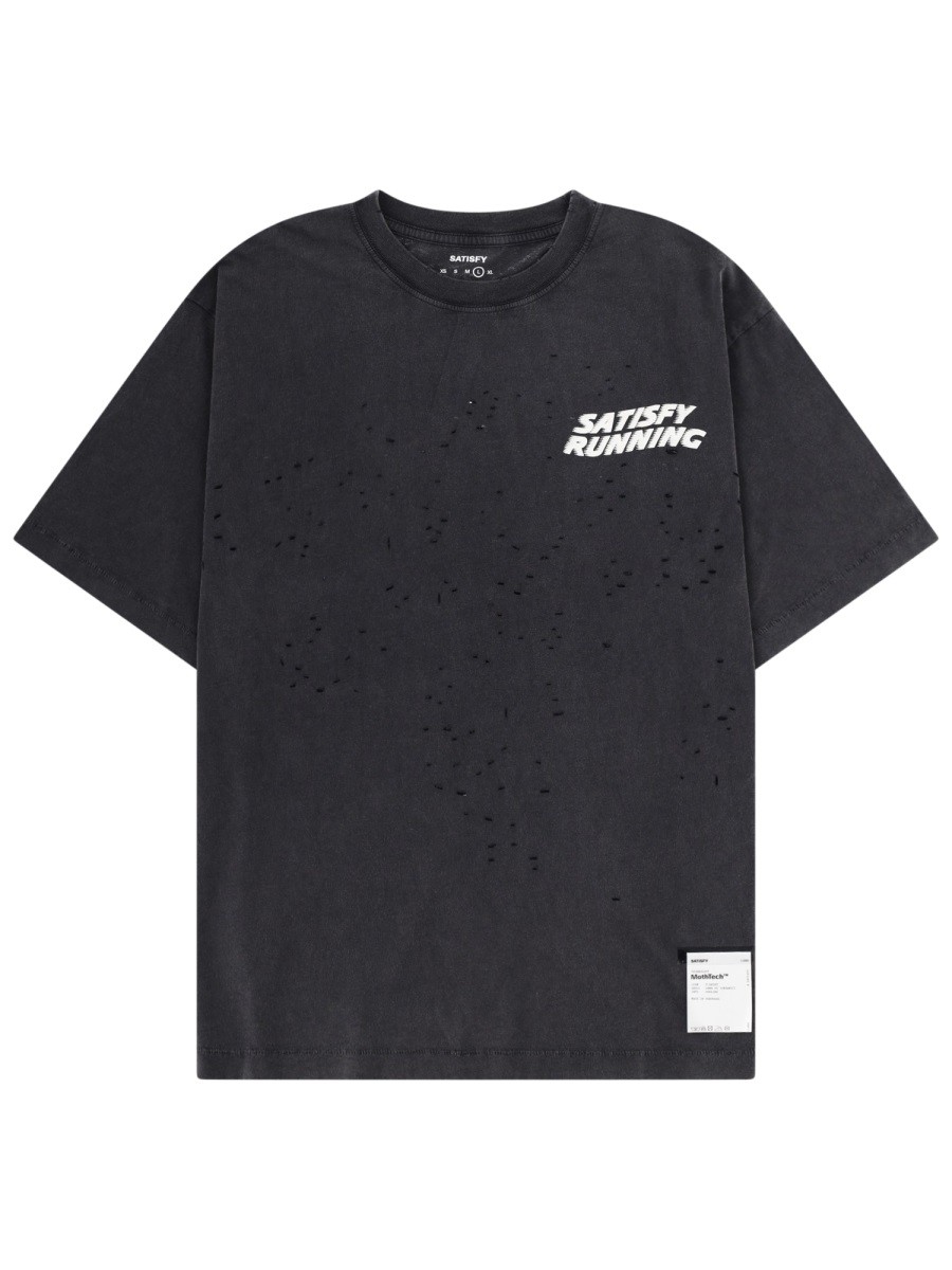 SATISFY T-SHIRT CON LOGO