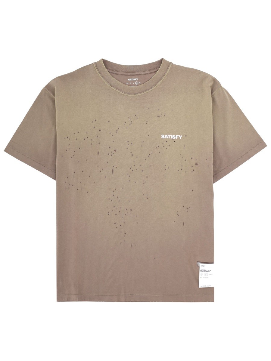 SATISFY T-SHIRT CON LOGO