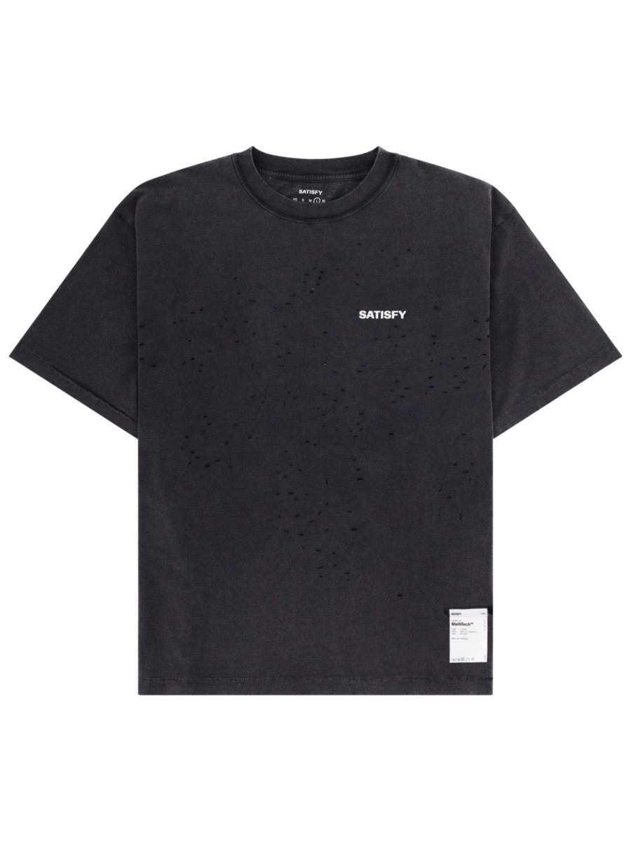 SATISFY T-SHIRT CON LOGO