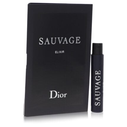 Sauvage Elixir By Christian Dior - Vial (sample) .03 Oz