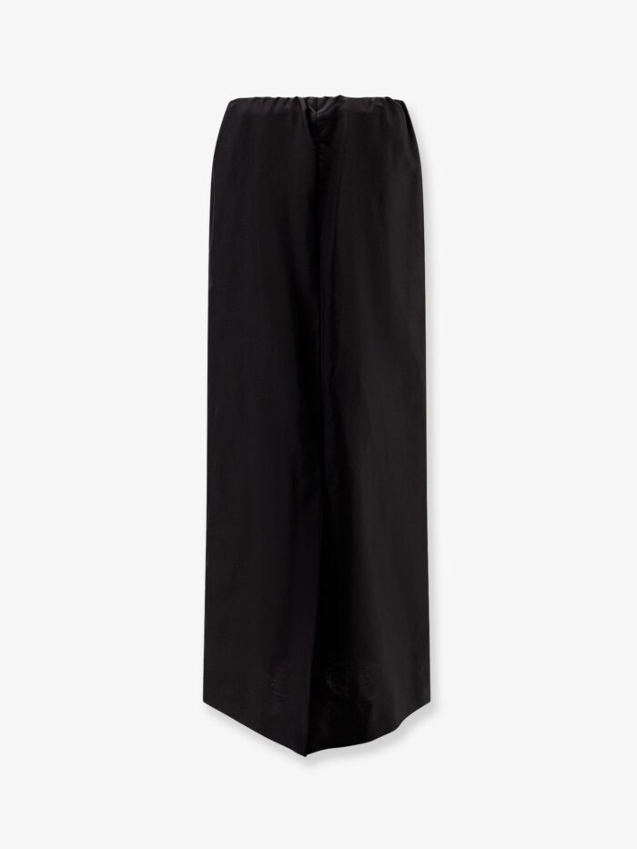 The Row Saul Cotton And Silk Long Skirt