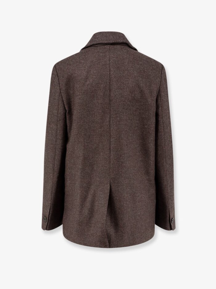 TOTEME Scarf Lapel Viscose And Wool Blazer