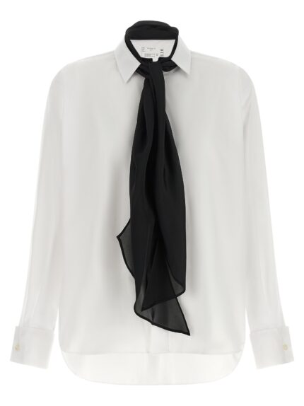 SACAI Scarf Shirt