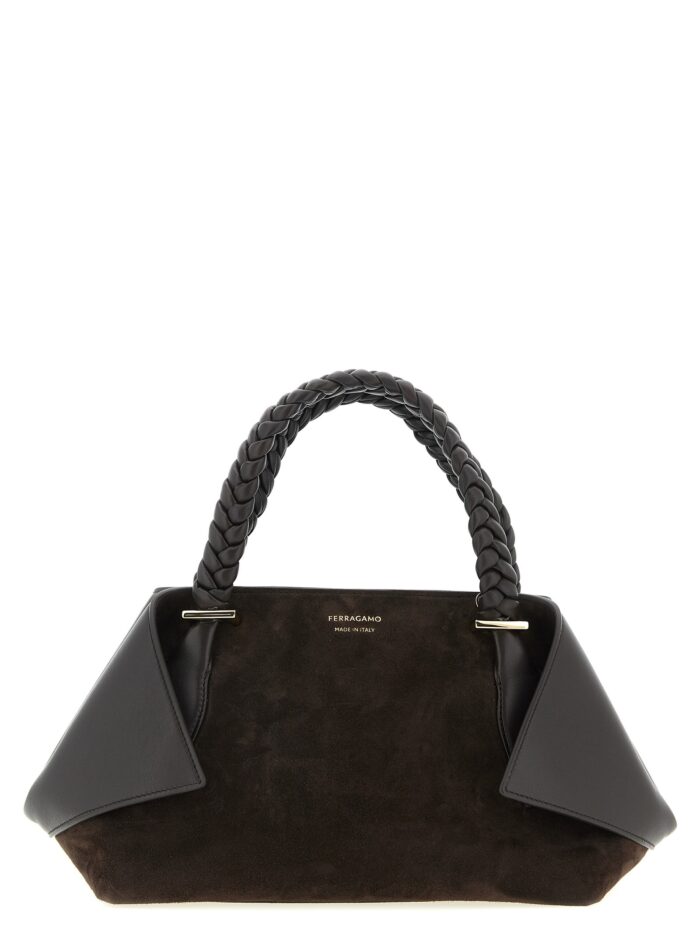 ferragamo 'scarf th s' handbag Ferragamo 'Scarf TH S' Handbag