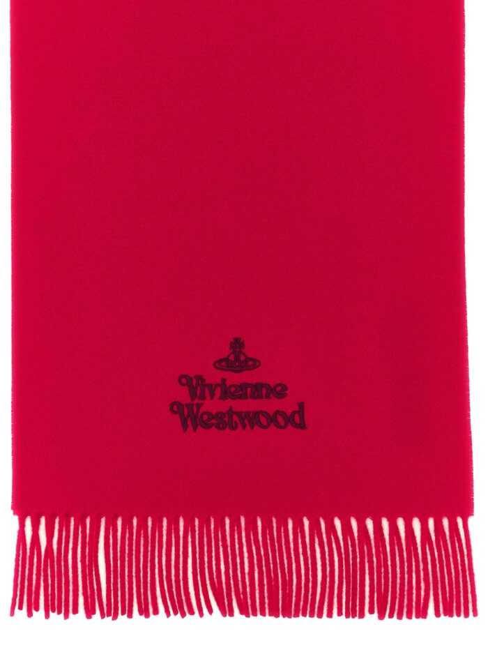 Vivienne Westwood Scarf With Embroidered Logo
