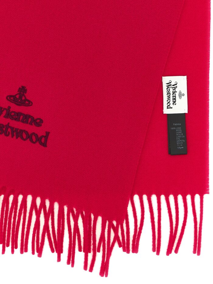 Vivienne Westwood Scarf With Embroidered Logo