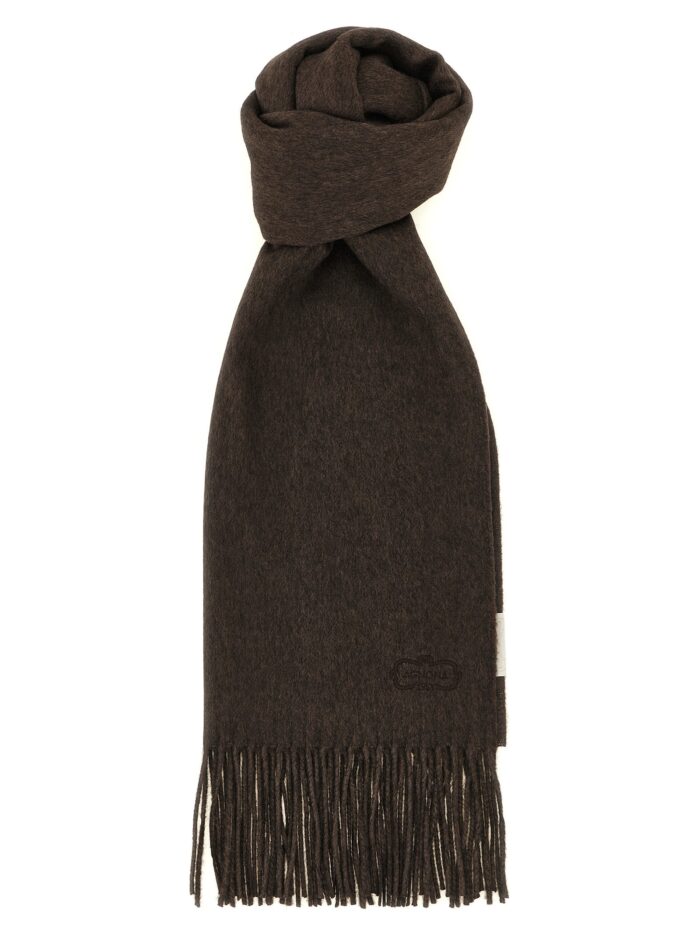 agnona scarf with fringes AGNONA Scarf With Fringes