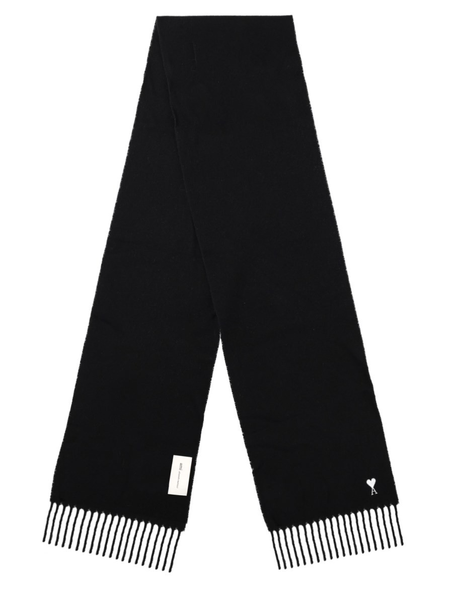 AMI PARIS Sciarpa Con Logo