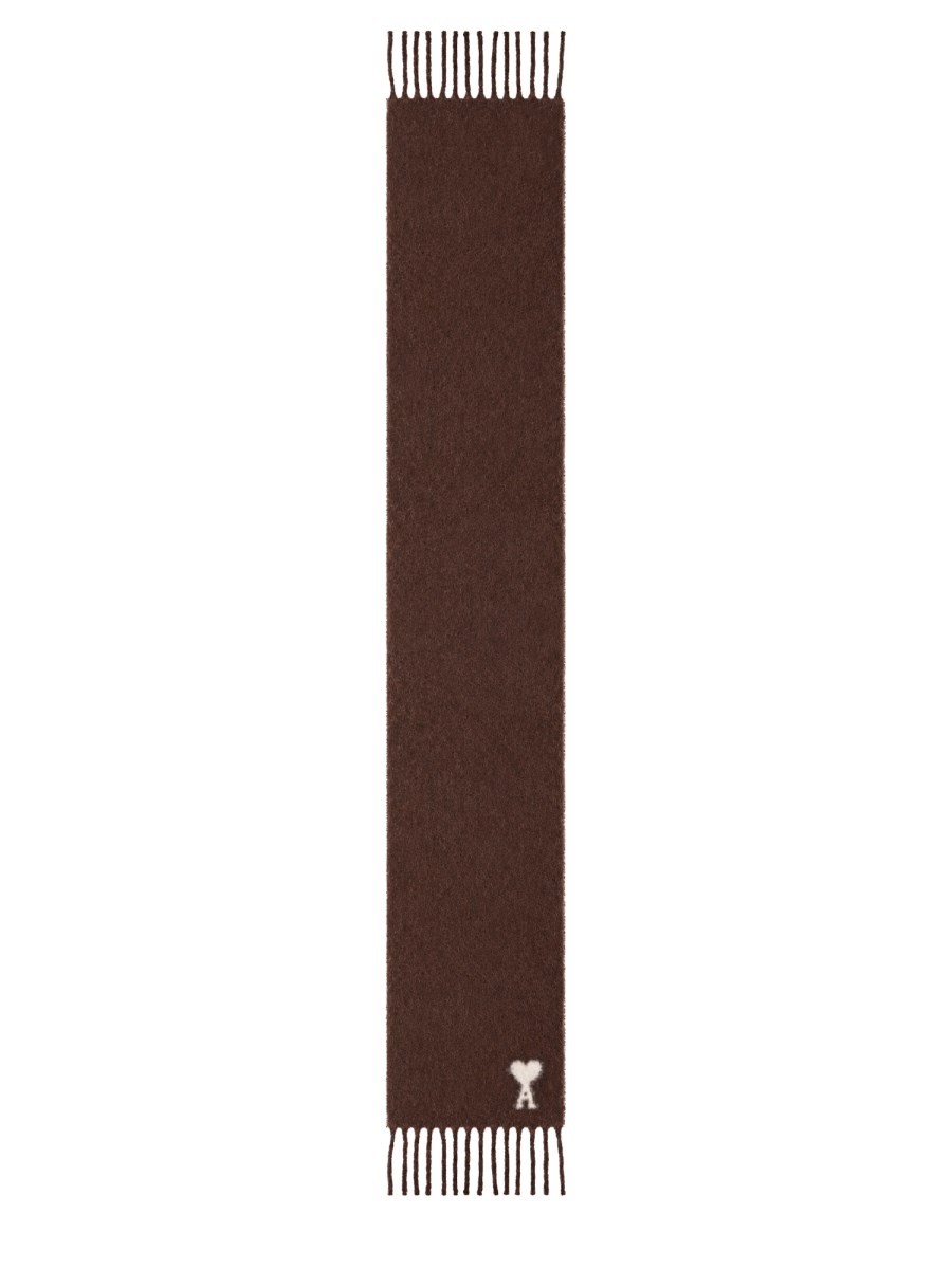 AMI PARIS Sciarpa Con Logo