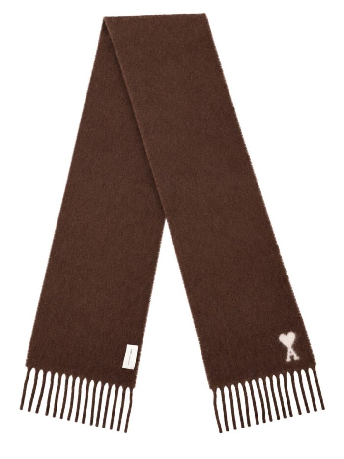 AMI PARIS Sciarpa Con Logo