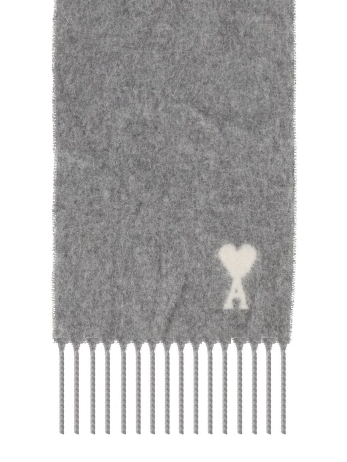 AMI PARIS Sciarpa Con Logo