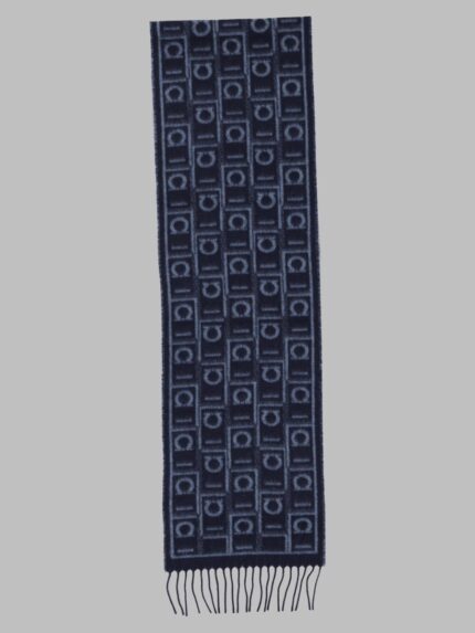 Ferragamo Sciarpa Con Motivo Monogram