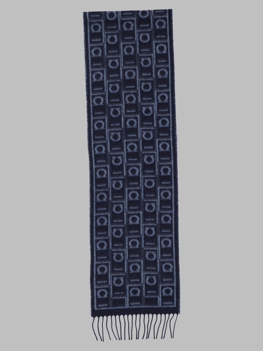 Ferragamo Sciarpa Con Motivo Monogram