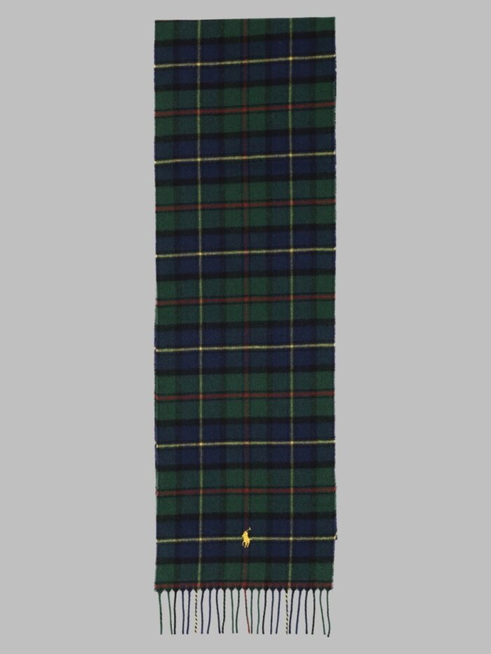 polo ralph lauren sciarpa con motivo tartan Polo Ralph Lauren Sciarpa Con Motivo Tartan