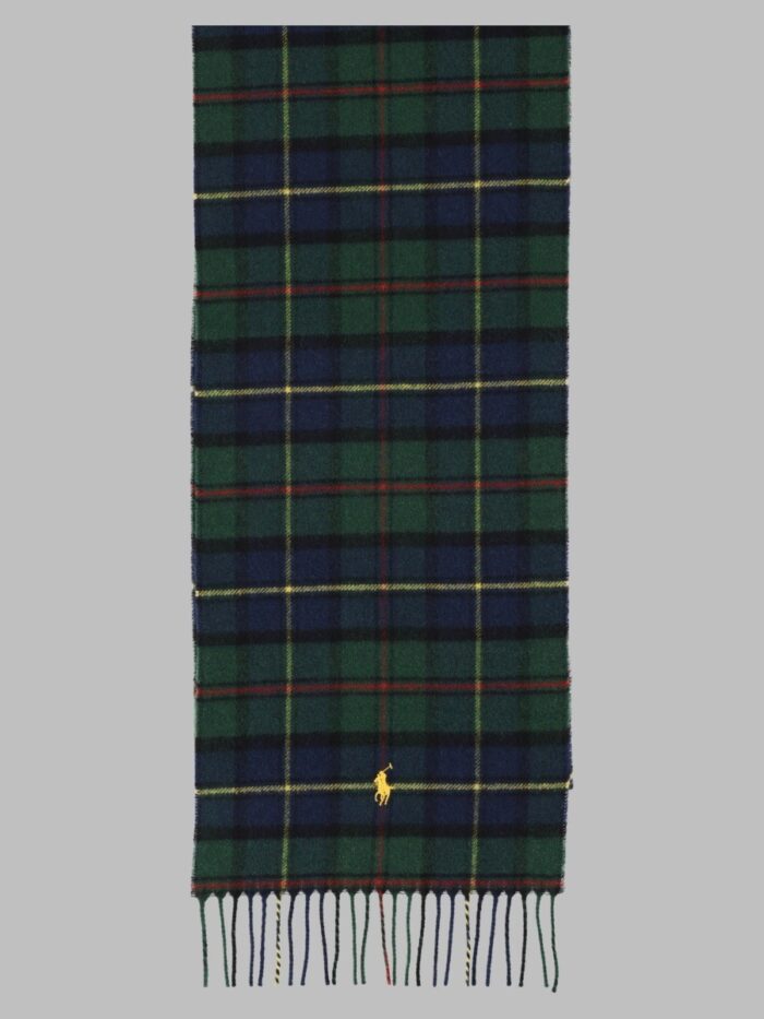 Polo Ralph Lauren Sciarpa Con Motivo Tartan