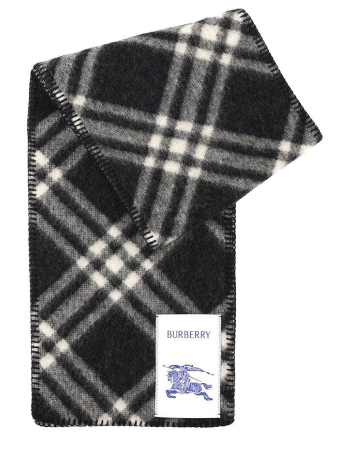 Burberry Sciarpa Con Stampa "Check"