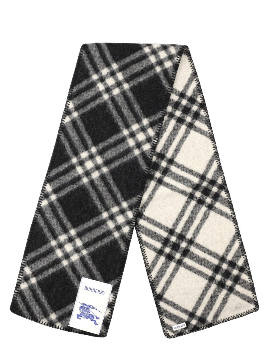Burberry Sciarpa Con Stampa "Check"