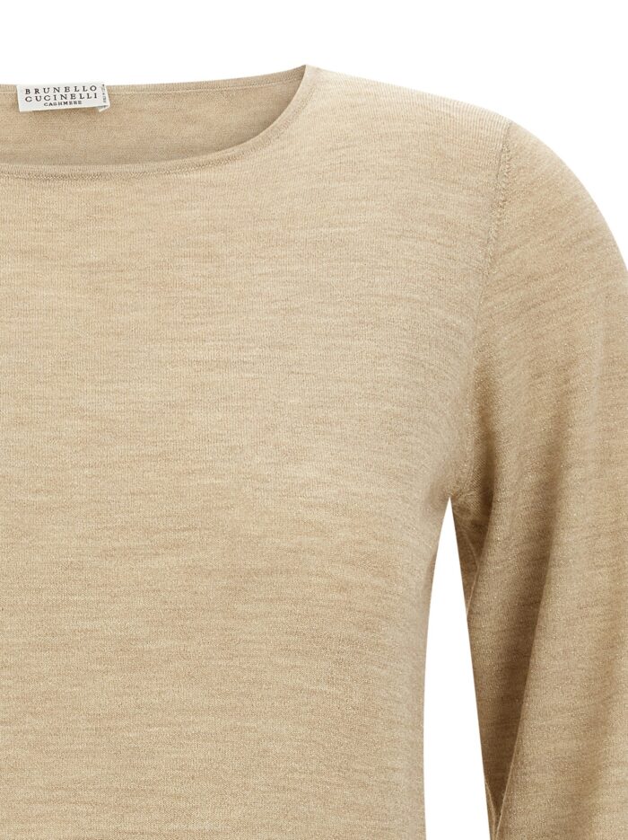 Brunello Cucinelli 'Scollo A Barchetta In Lurex' Sweater