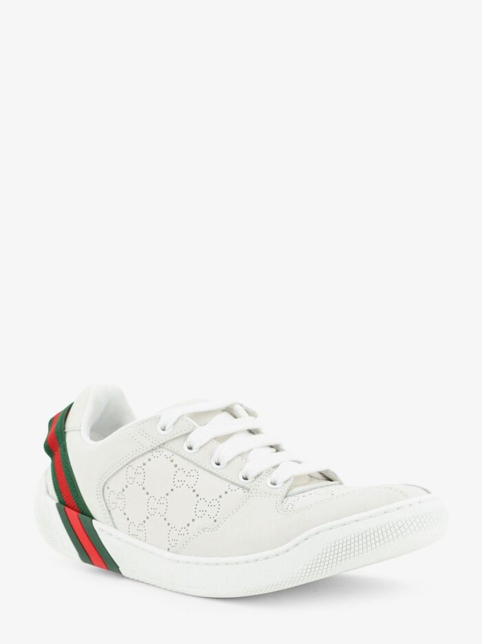 Gucci Screener Sneaker In Perforated GG Leather