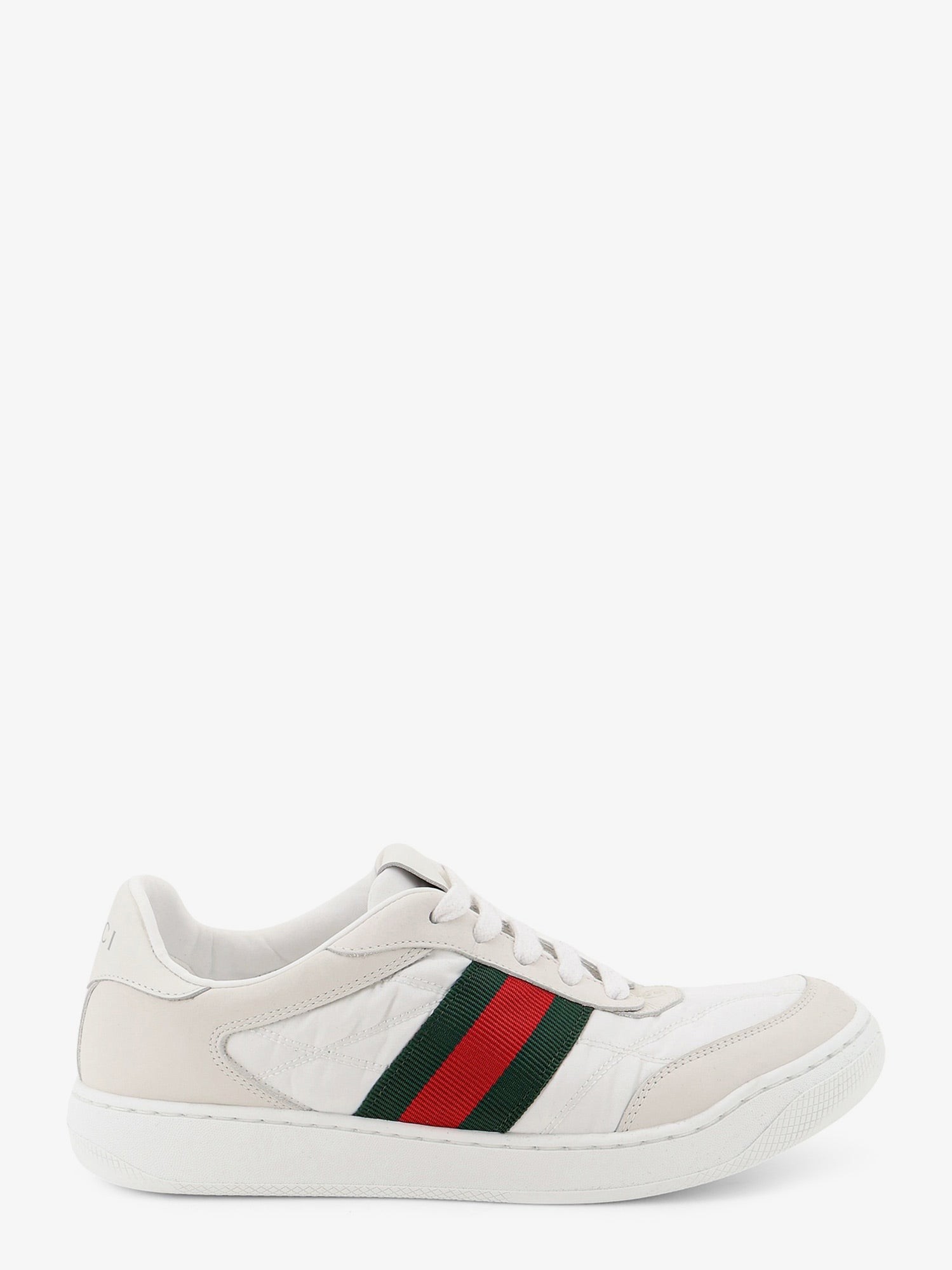 Gucci Screener Sneakers In Nylon With Side Web Detail