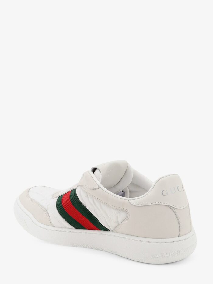 Gucci Screener Sneakers In Nylon With Side Web Detail