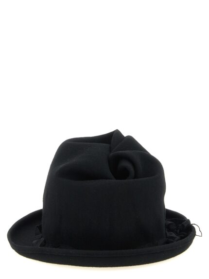 YOHJI YAMAMOTO Sculptural Crown Hat