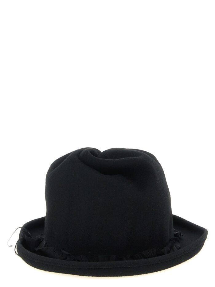 YOHJI YAMAMOTO Sculptural Crown Hat