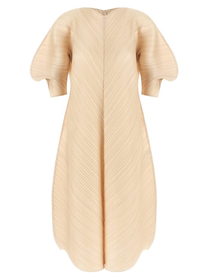 pleats please issey miyake sculptural sleeve dress PLEATS PLEASE ISSEY MIYAKE Sculptural Sleeve Dress