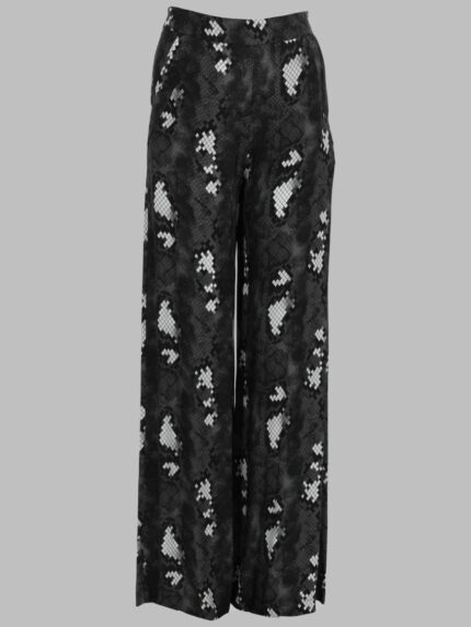 SE-TA PANTALONE IN VISCOSA CON STAMPA