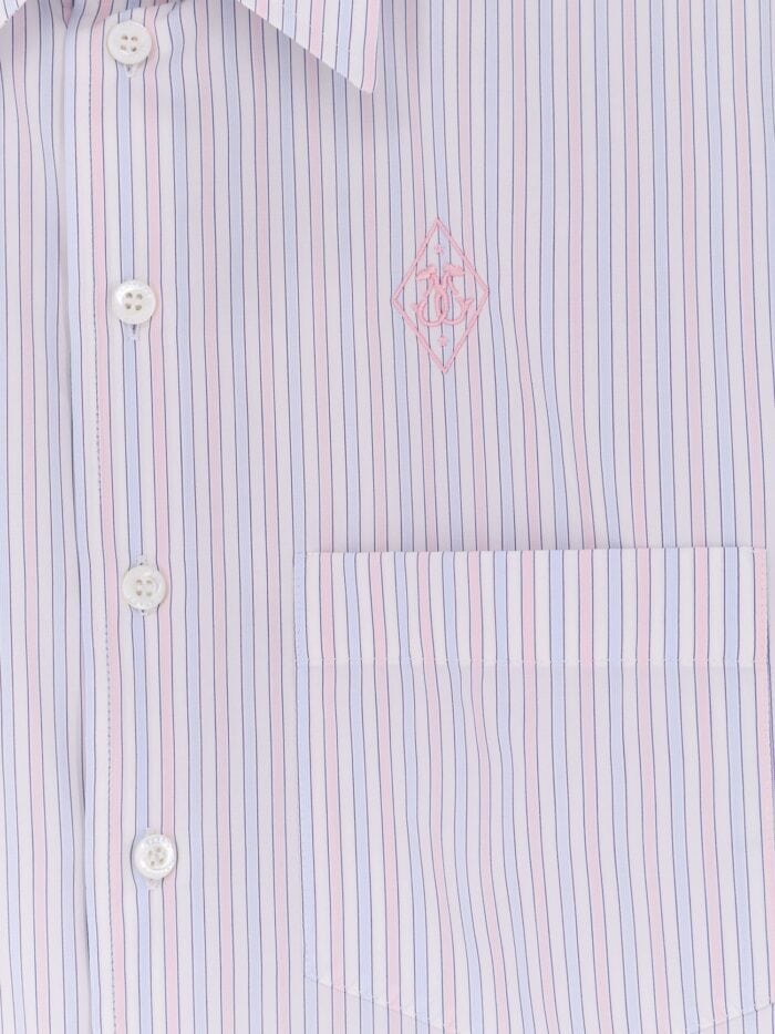 SEAFARER Kim Striped Cotton Shirt