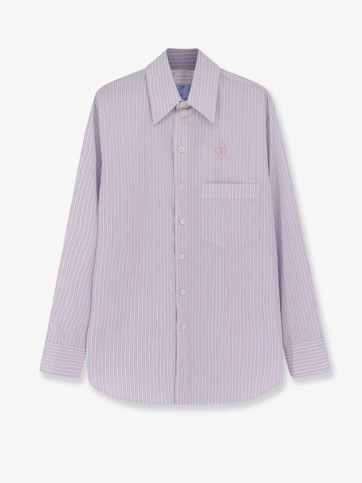 SEAFARER Kim Striped Cotton Shirt