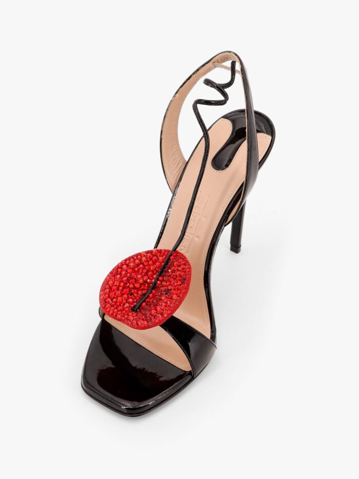 SEBASTIAN MILANO Muse-limited Edition Patent Leather Sandals
