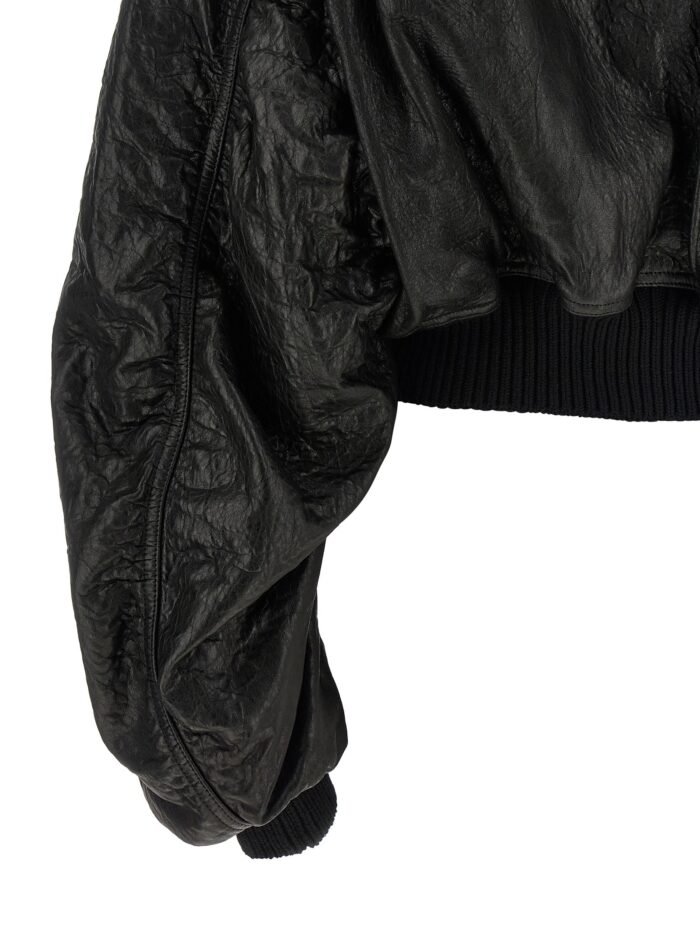 RICK OWENS 'Secchia Cropped Flight' Bomber Jacket