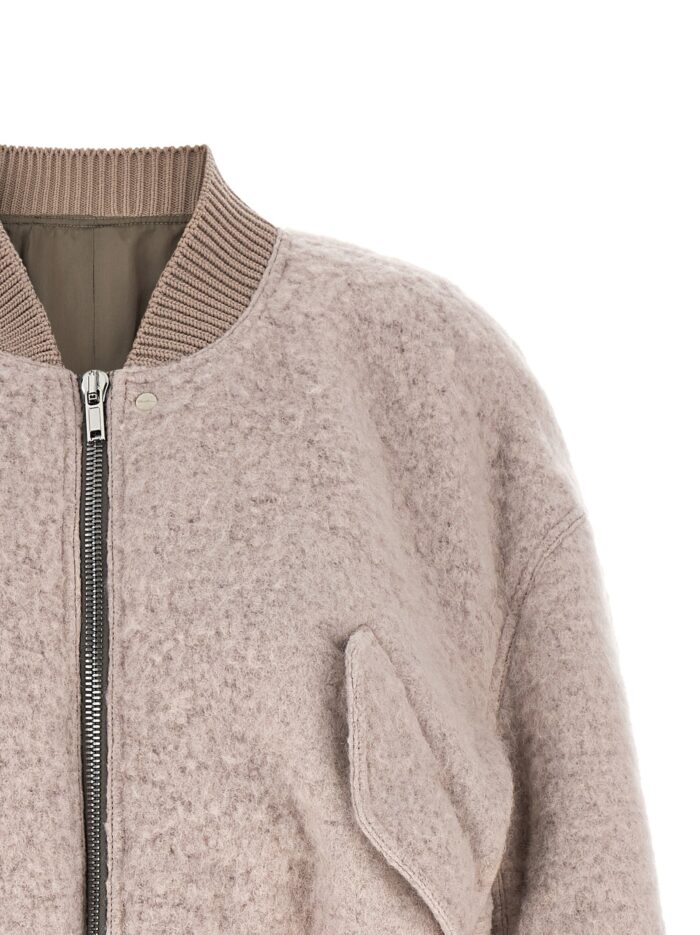 RICK OWENS 'Secchia Cropped Flight' Bomber Jacket
