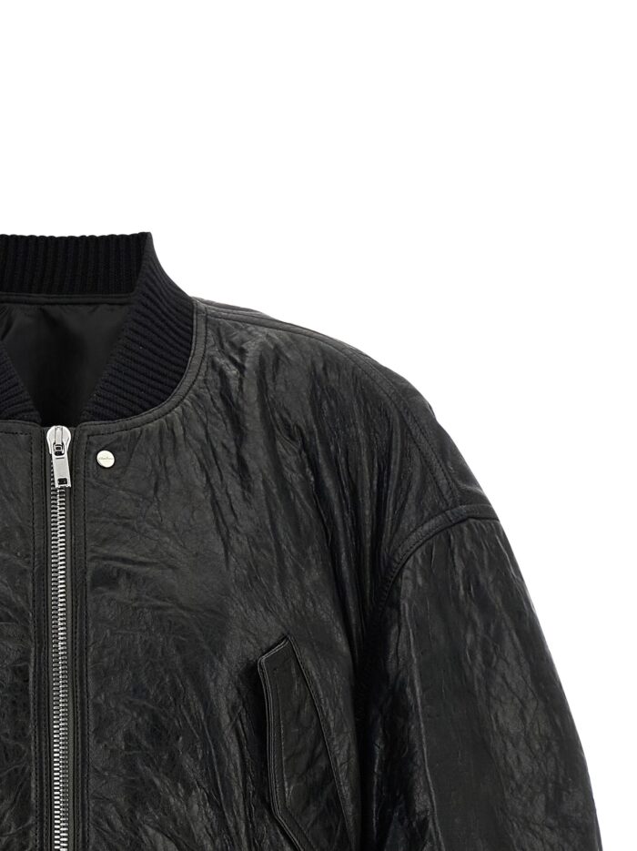 RICK OWENS 'Secchia Cropped Flight' Bomber Jacket