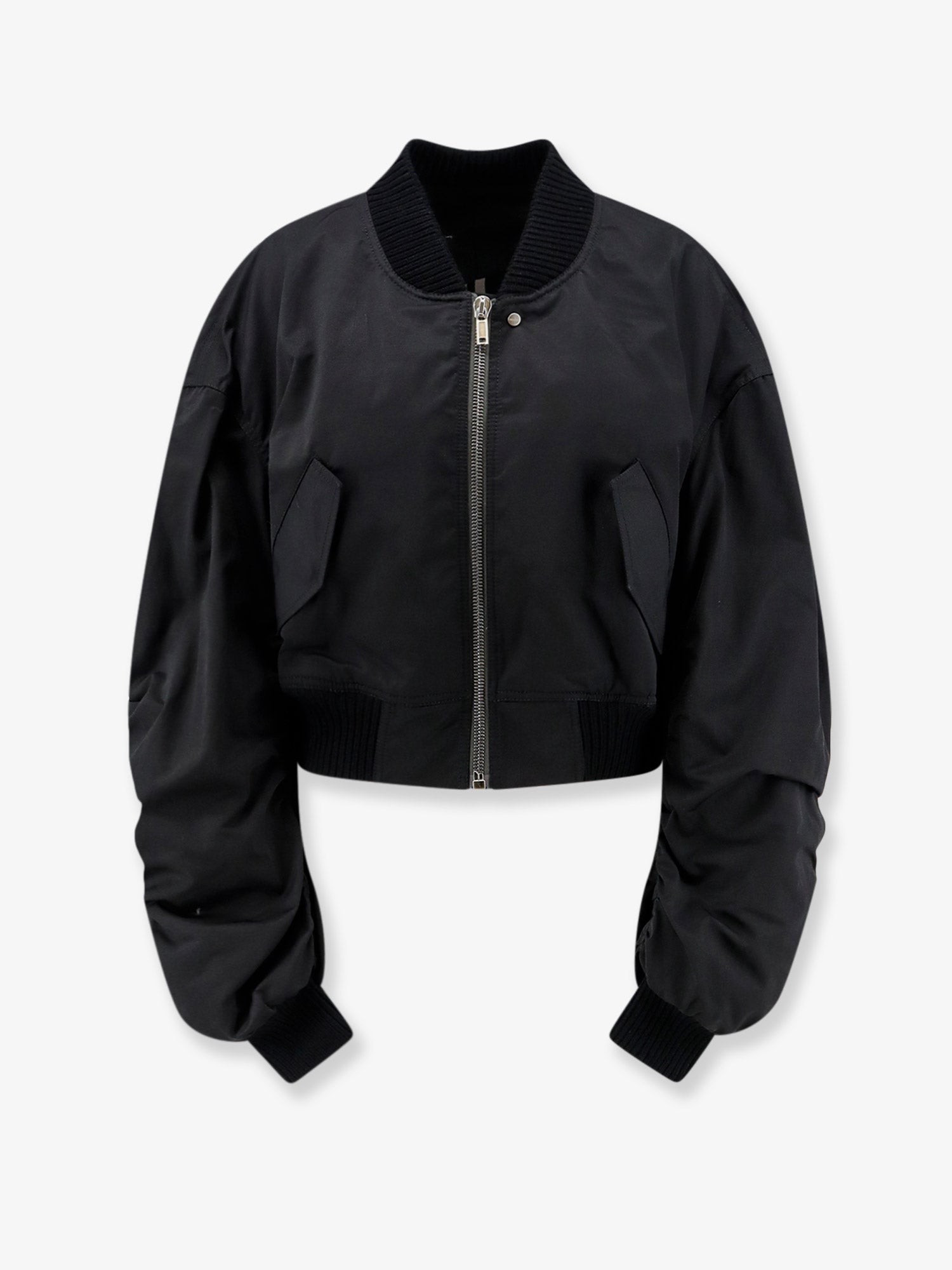 RICK OWENS Secchia Nylon And Cotton Blend Crop Jacket