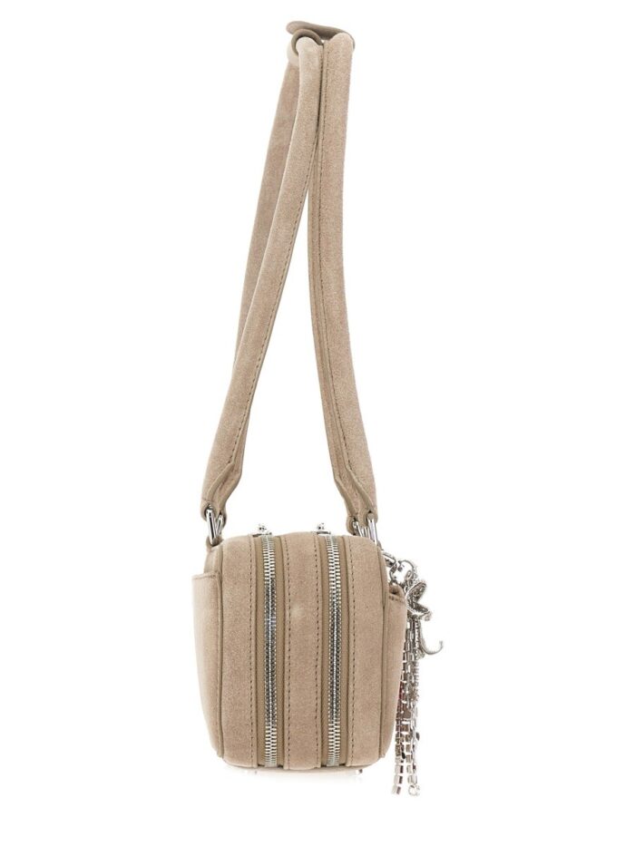 SELF-PORTRAIT BAGUETTE SHOULDER BAG WITH CHARM
