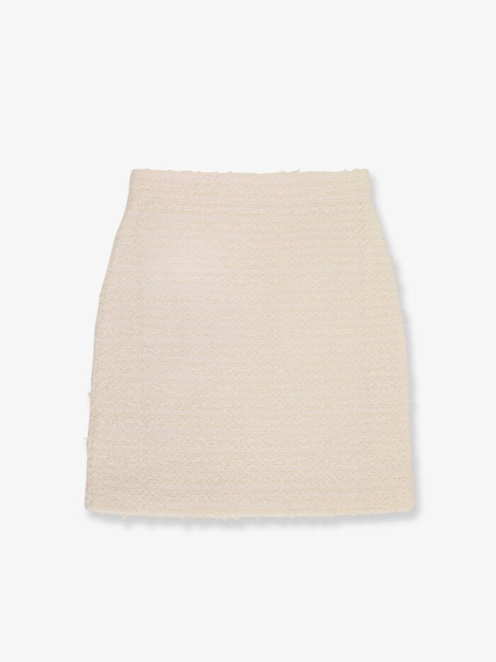 SELF PORTRAIT Bouclé Skirt