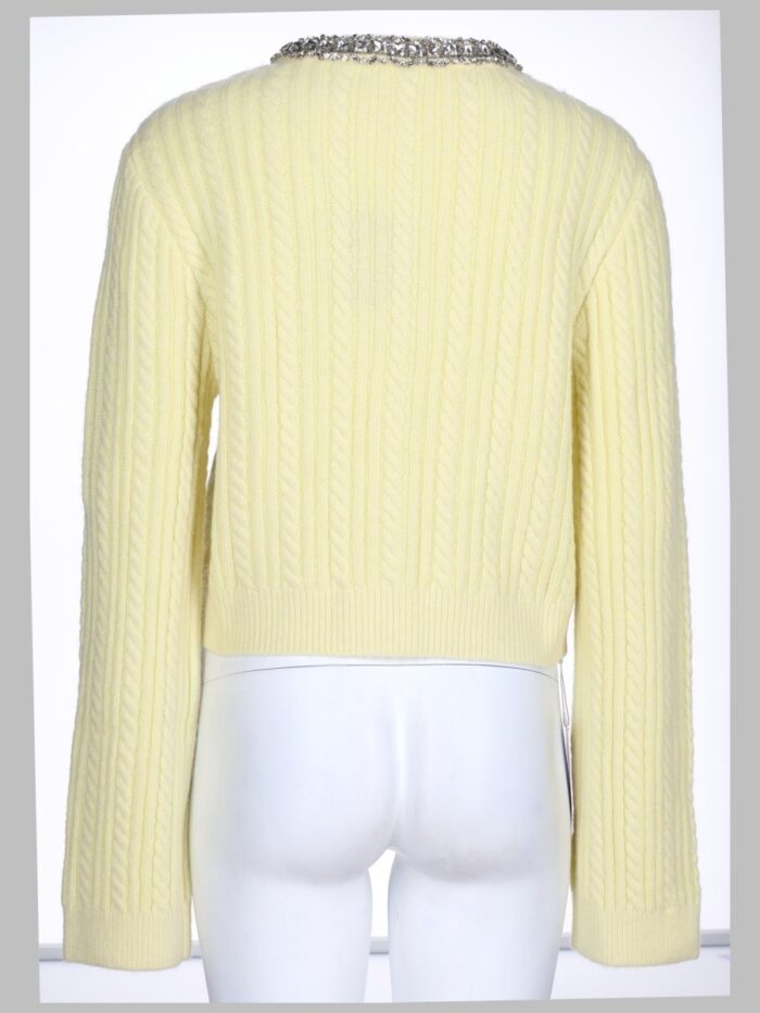 SELF-PORTRAIT CARDIGAN CON PERLE E STRASS
