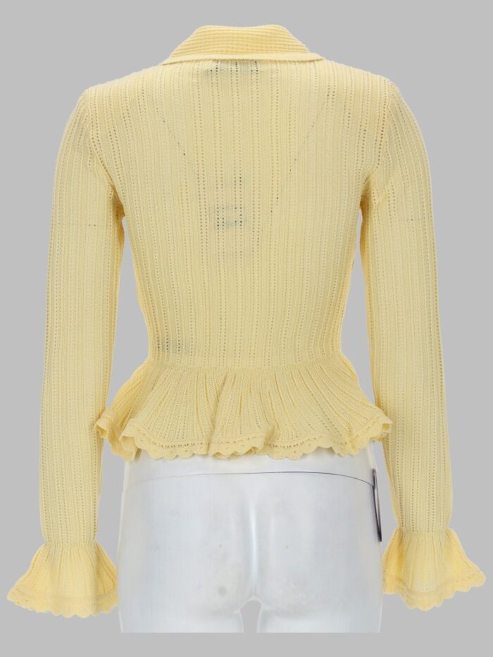 SELF-PORTRAIT CARDIGAN TRAFORATO