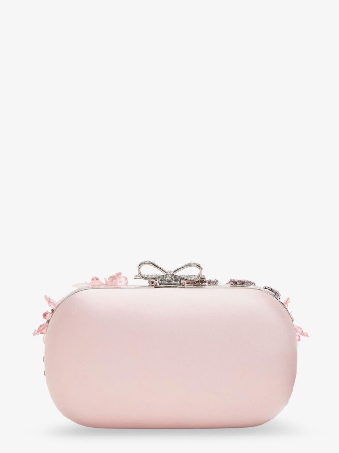 SELF PORTRAIT Clutch Bag With Crystals