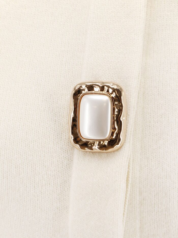 SELF PORTRAIT Cropped Wool Cardigan