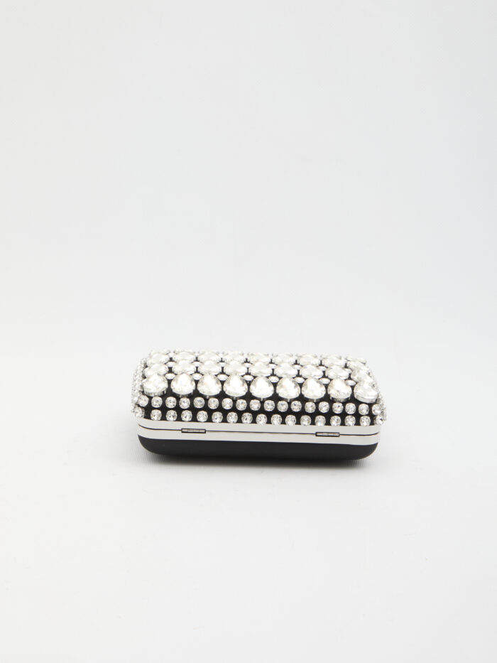 Self Portrait Crystal clutch bag