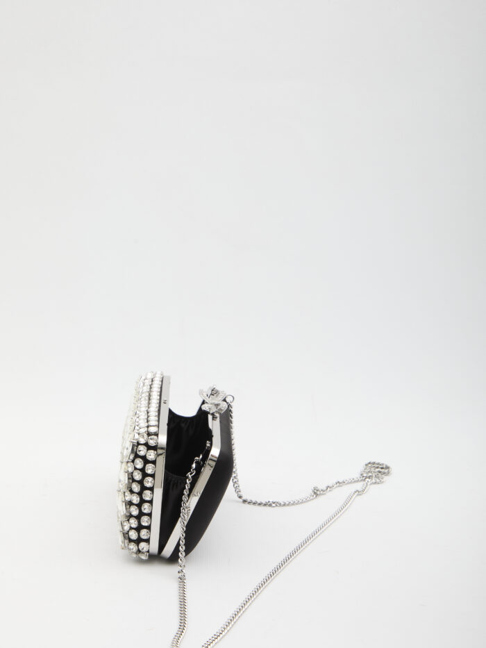 Self Portrait Crystal clutch bag
