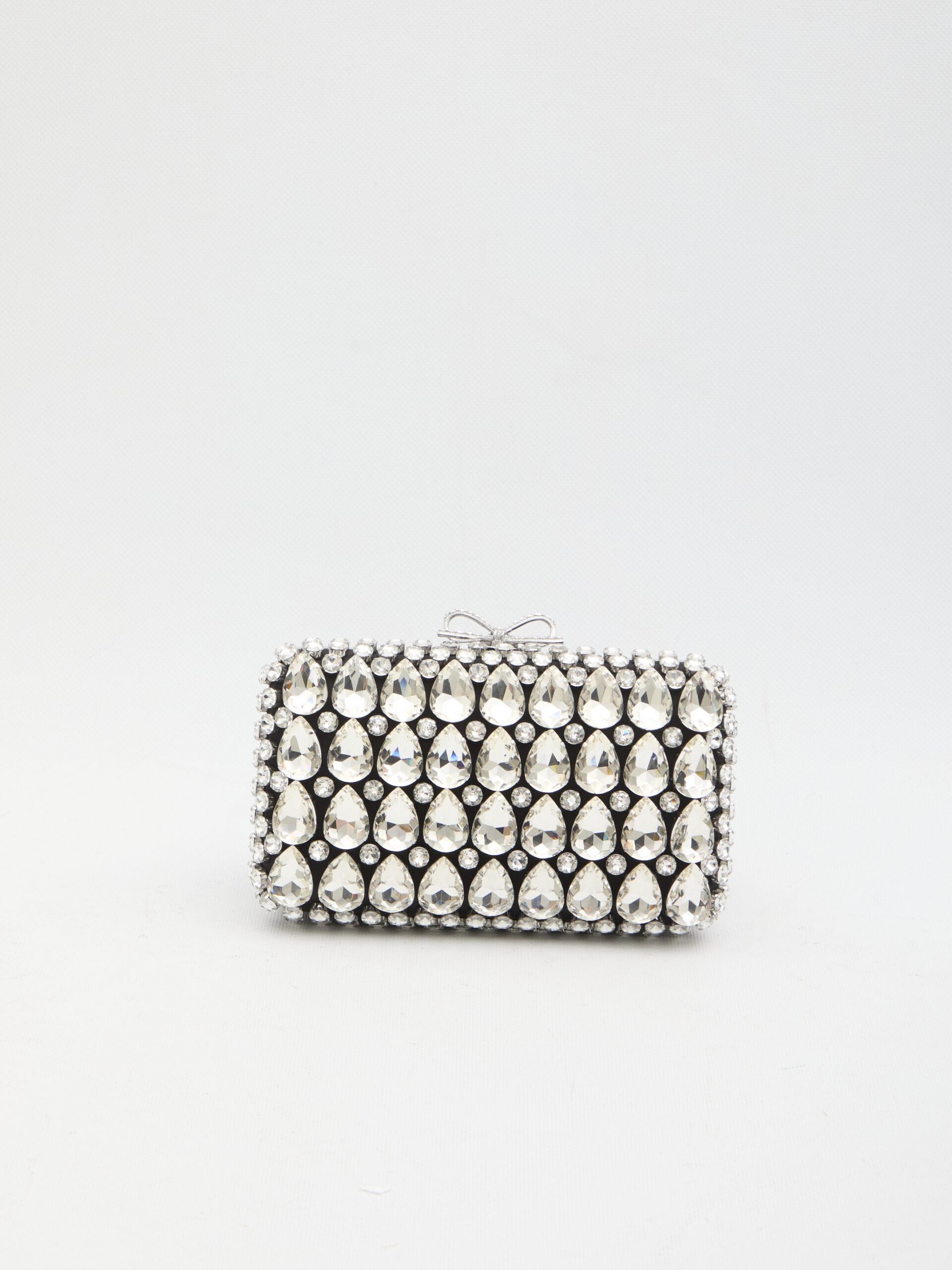 Self Portrait Crystal clutch bag
